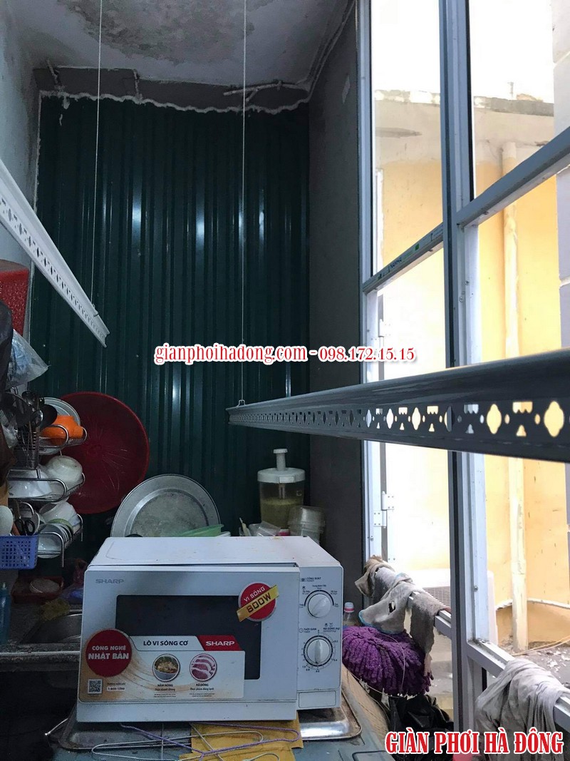 Sửa giàn phơi quần áo tại Hà Đông nhà chị Quế, ngõ 2 Phú Lương - 04