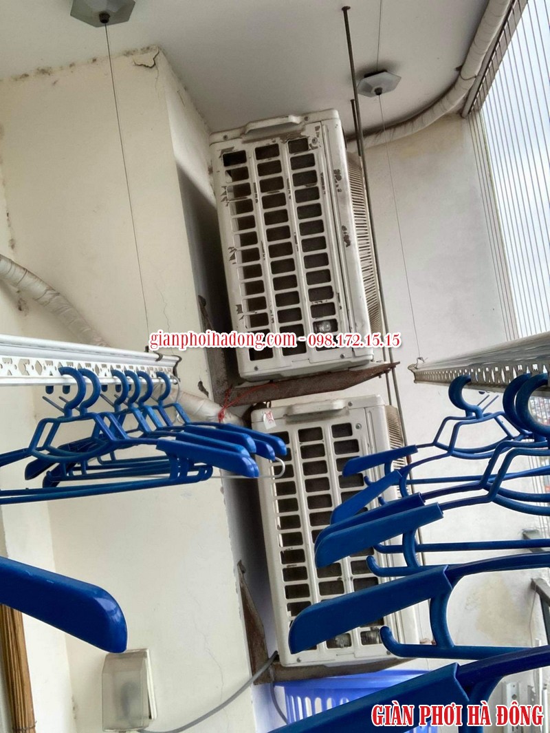 Sửa giàn phơi Hà Đông: thay dây cáp inox tại chung cư 143 Trần Phú - 03